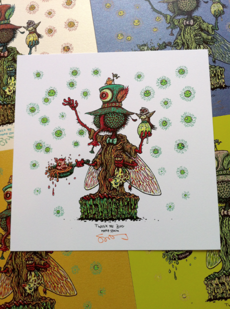 Marq Spusta 'Tweek The Bug' Print Available
