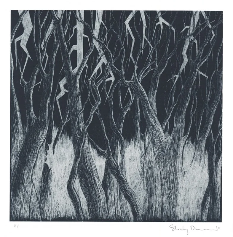 Stanley Donwood 'Badwoods I, II + III' Prints Available