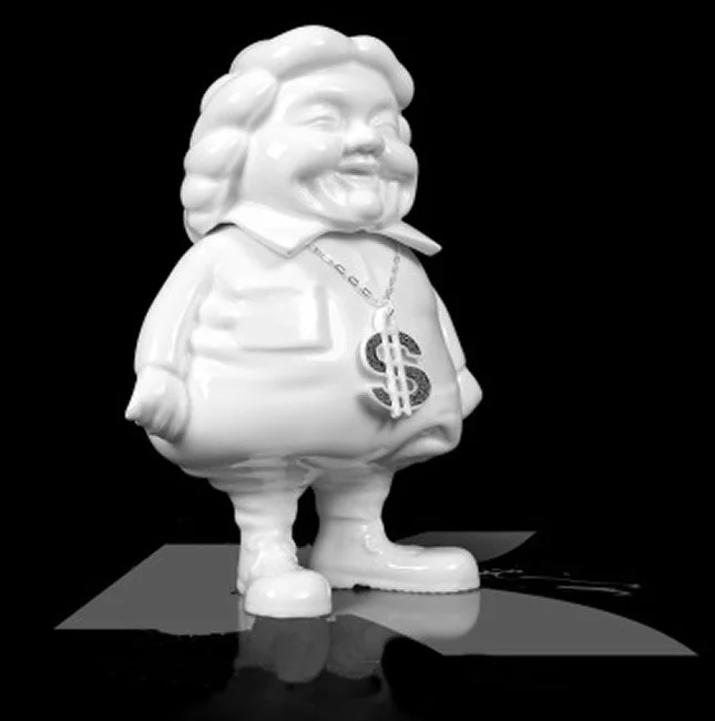 Ron English 'Supersized' Porcelain Figure Available