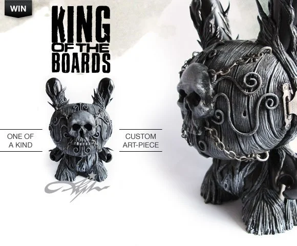 Win A J.Ryu 'King Of The Boards' Dunny Contest