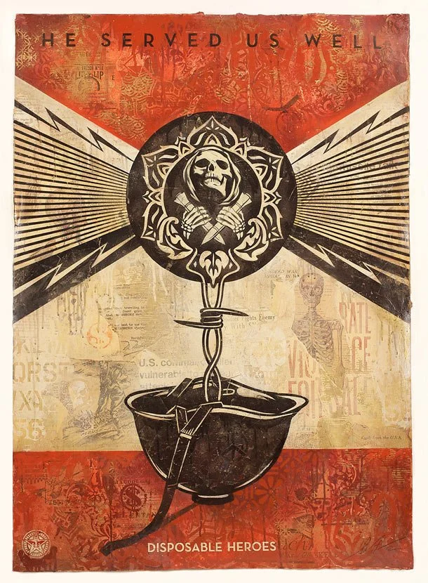 Obey Metallica Tribute Show Print SNEAK PEEK