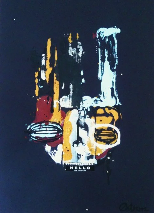 Atle Ostrem 'Hello My Name Is' Original Available