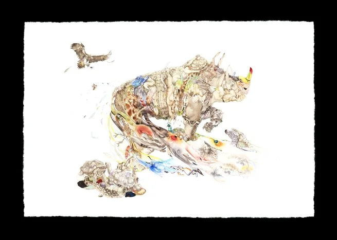 Laura Ball 'Growing Pains' Print Available