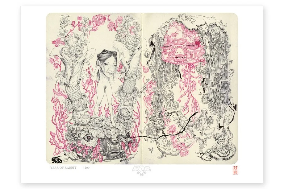 James Jean 'Year Of Rabbit' Print Available