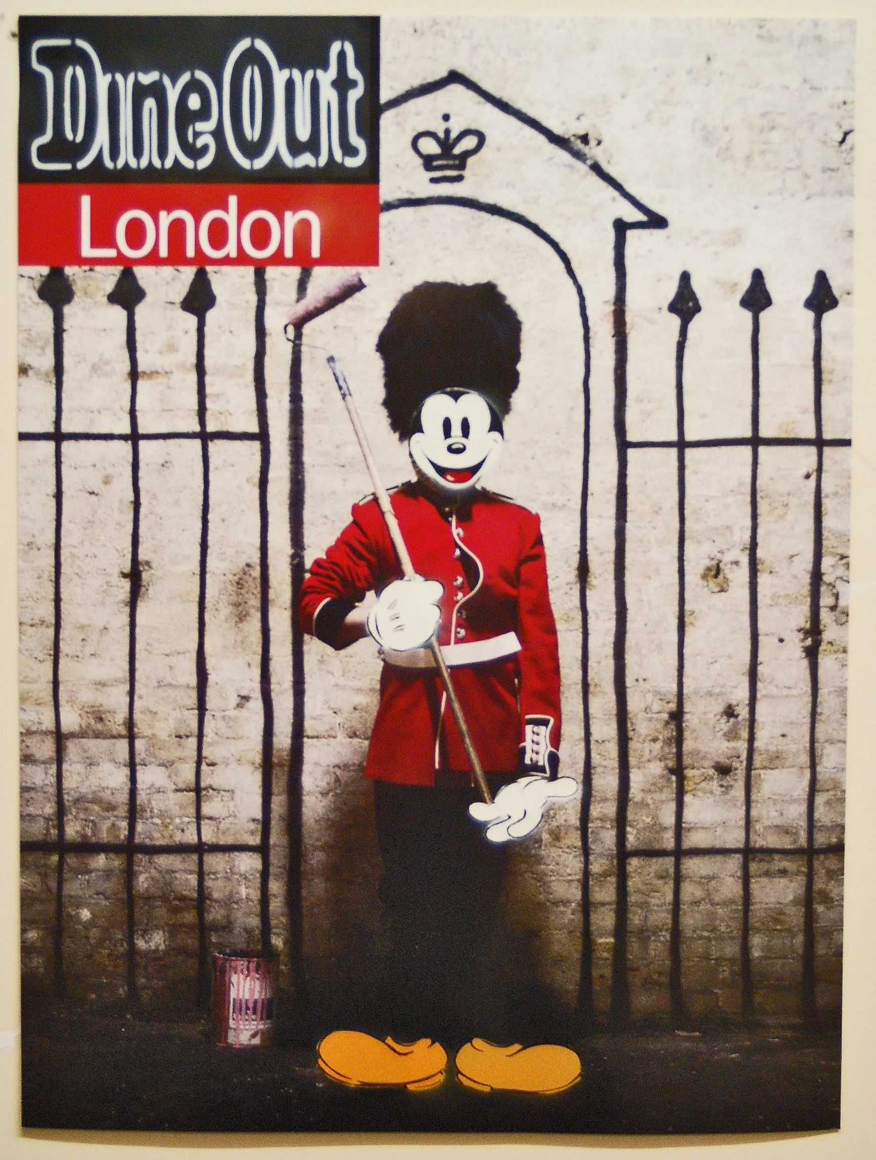 Dotmasters 'Dine Out' Banksy Spoofs Available