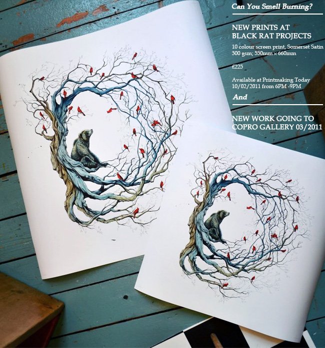 Candice Tripp 'Can You Smell Burning?' Print Release Details