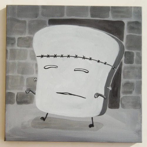Dan Goodsell 'Frankentoast' Original Painting Available