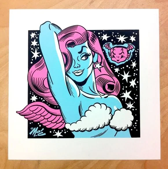 Mitchell O'Connell 'Just A Thought' Print Available