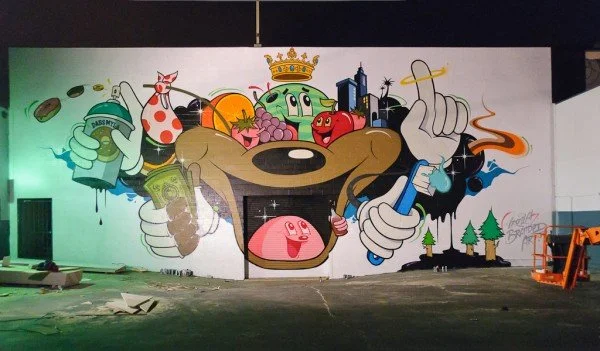 AWESOME Dabs Myla Mural In Culver CIty