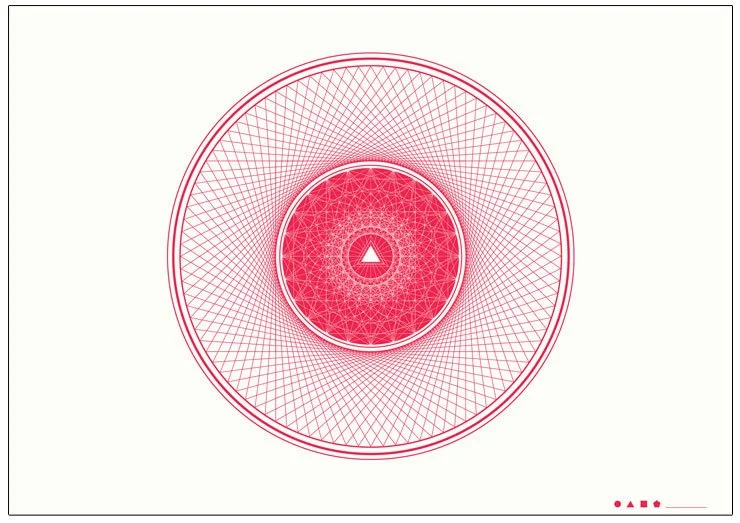 Adam Sikorski 'Phase One Sacred Geometry' Print Available