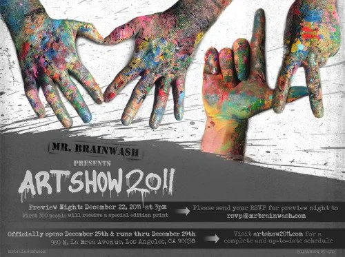Mr Brainwash 'Art Show 2011' Details