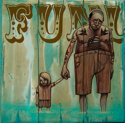 Reuben Rude 'Funland At The Beach' Original Available