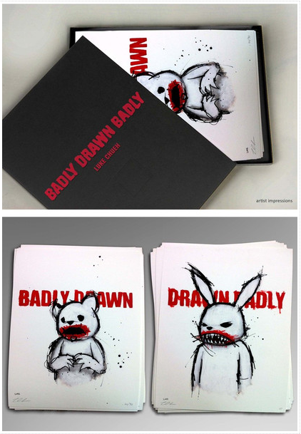 Luke Chueh 'Badly Drawn Badly' Print Set Available
