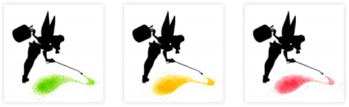 Dot Dot Dot 'Toxic Tinkerbell' Print Available