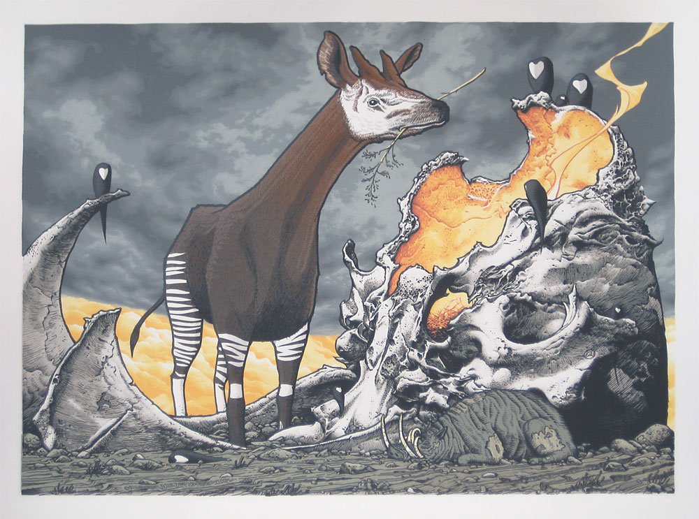 Jay Ryan + Aaron Horkey 'Nunavut' Collab Print Available