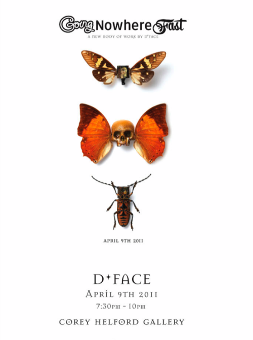 D*Face 'Going Nowhere Fast' Art Show Details