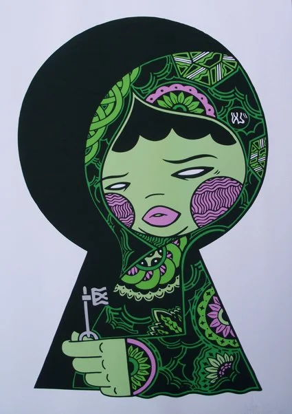 Richt 'Keyhole' Print Available