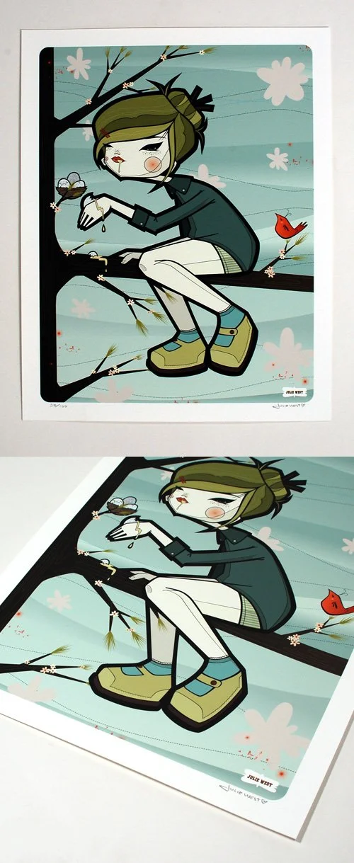 Julie West 'Eggs' + 'Escargot' Prints Available