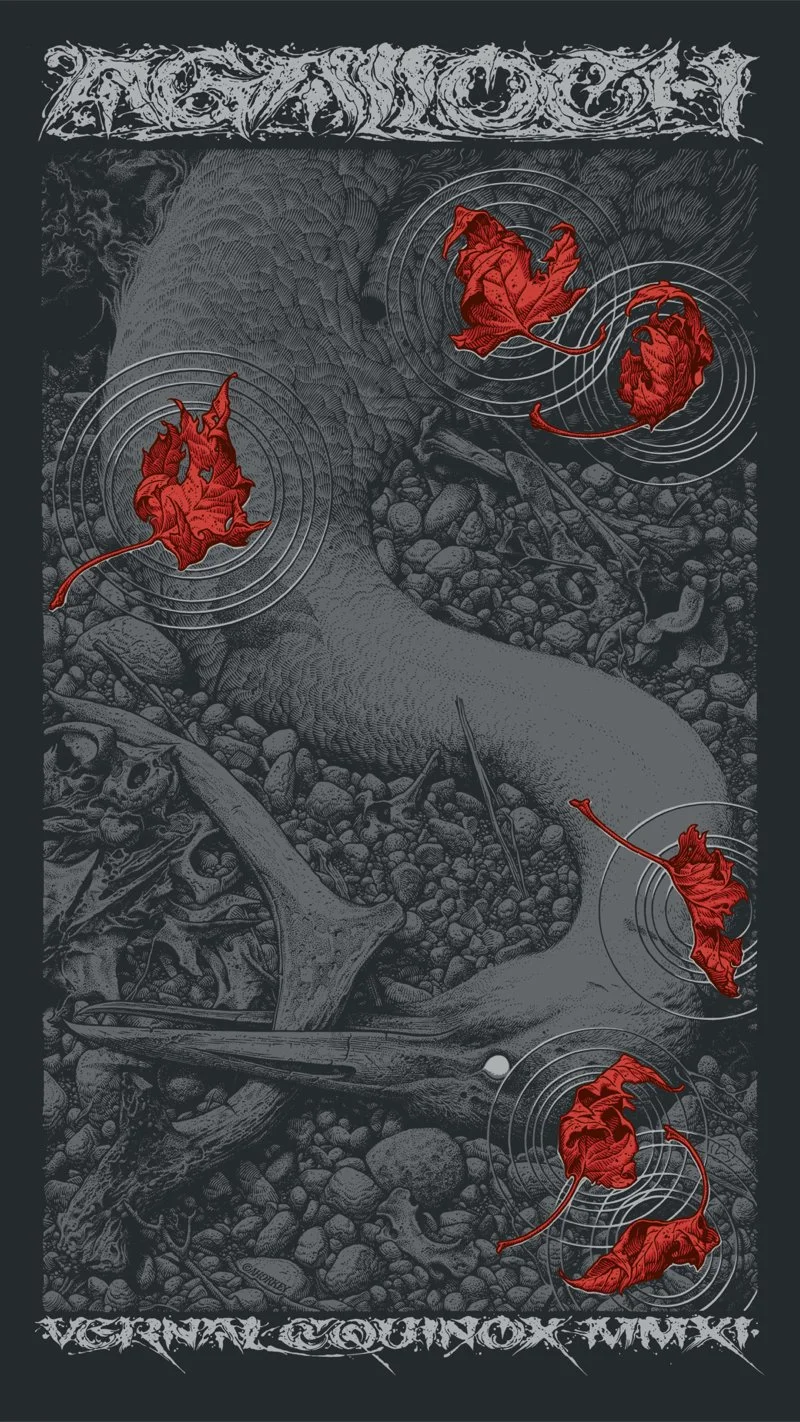 Aaron Horkey 'Agalloch' Prints Release Details