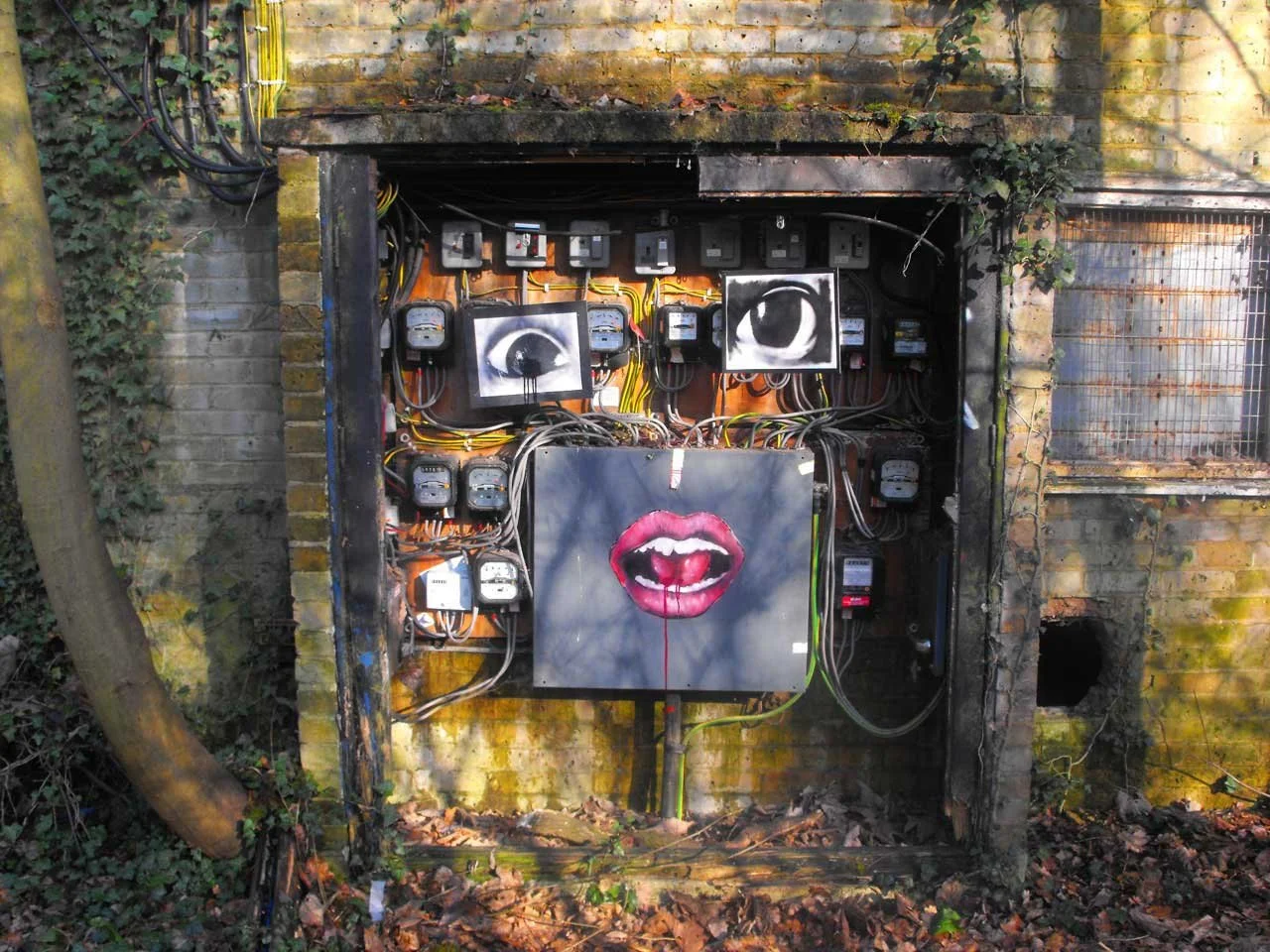 Daniel Lumbini 'Remote Control' Paste Up