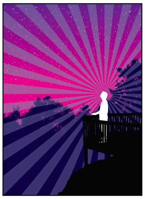 Russ Moore 'Life On Earth Is But A Flash Of Thought' Print SNEAK PEEK