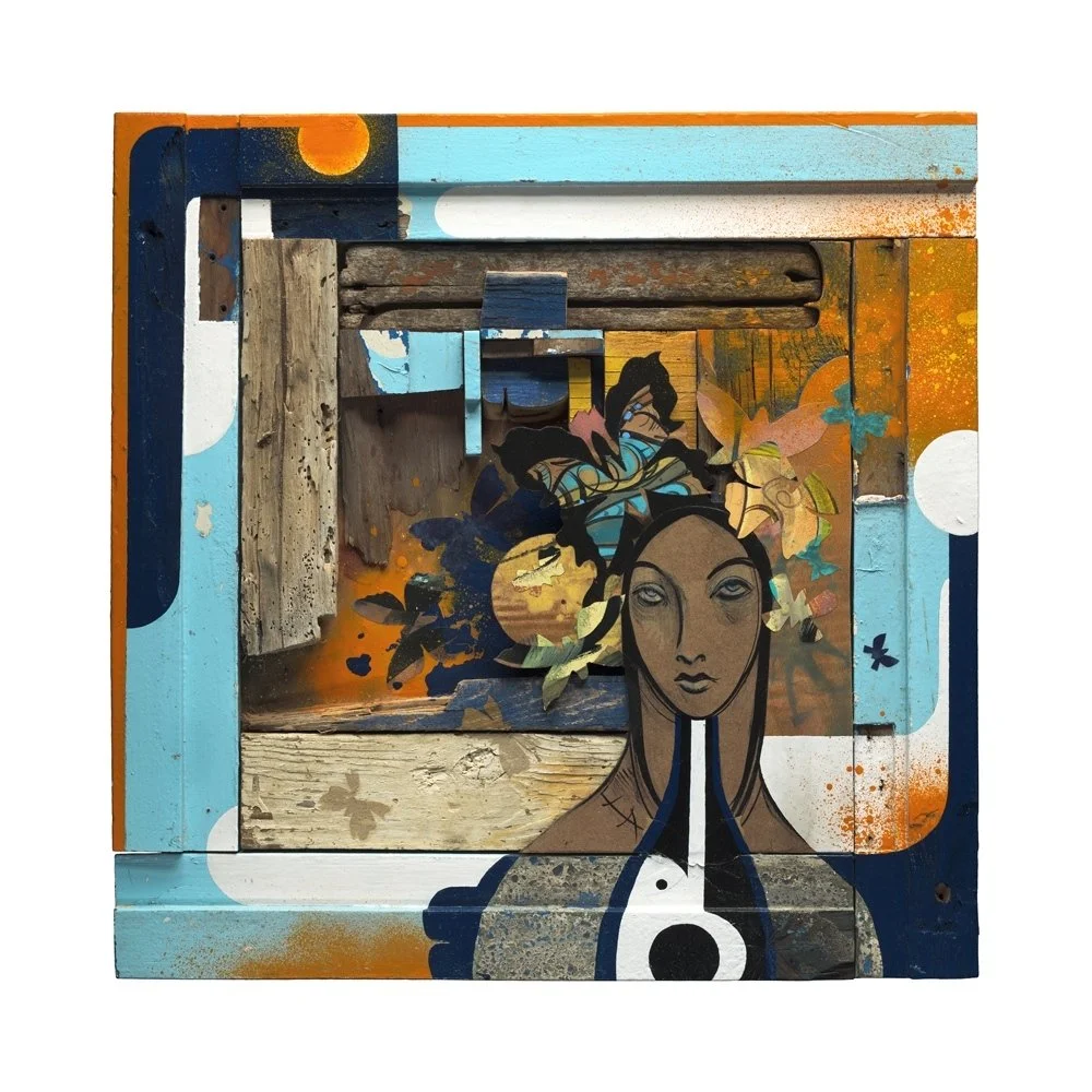 Chris Silva 'Sour Outlook Briefly Disarmed' Print Available