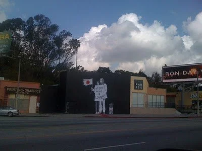 Mr Brainwash 'All You Need Is Love' Mural