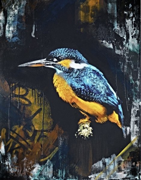 Snik 'Kingfisher' Print Available