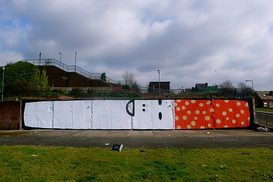Kid Acne 'Art Fag' Mural In South Yorkshire