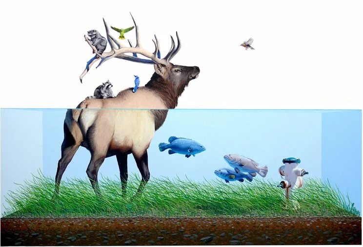 Josh Keyes 'Evacuation' Print Available