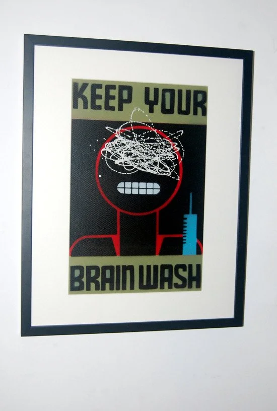 SPQR 'Keep Your Brain Wash' Print Available