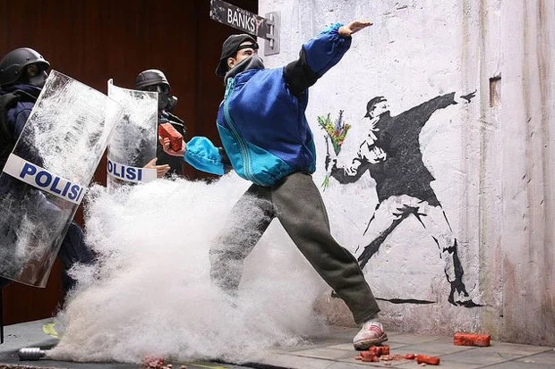 God Of Toy 'Banksy Flower Chucker' Figure SNEAK PEEK