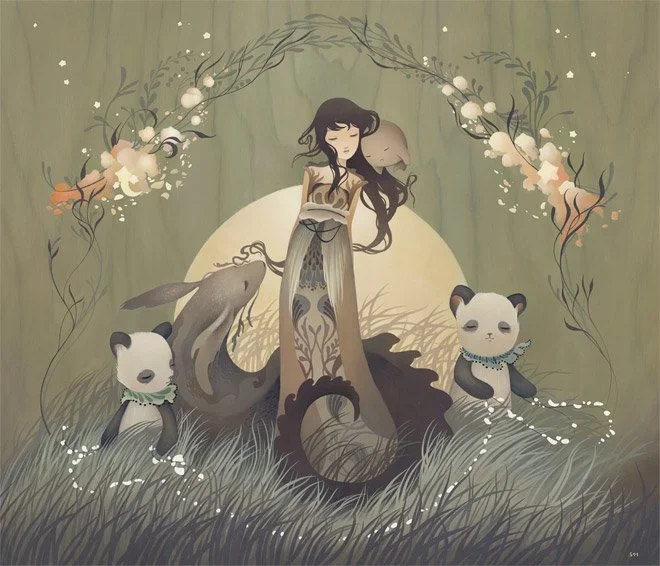 Amy Sol 'Midnight Was A Gentle Dragon' Print Release Details