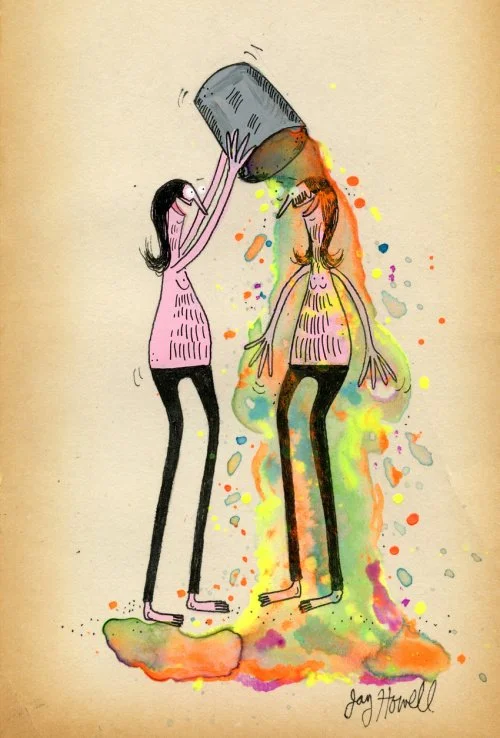 Jay Howell 'Pouring Goodness' Print Available