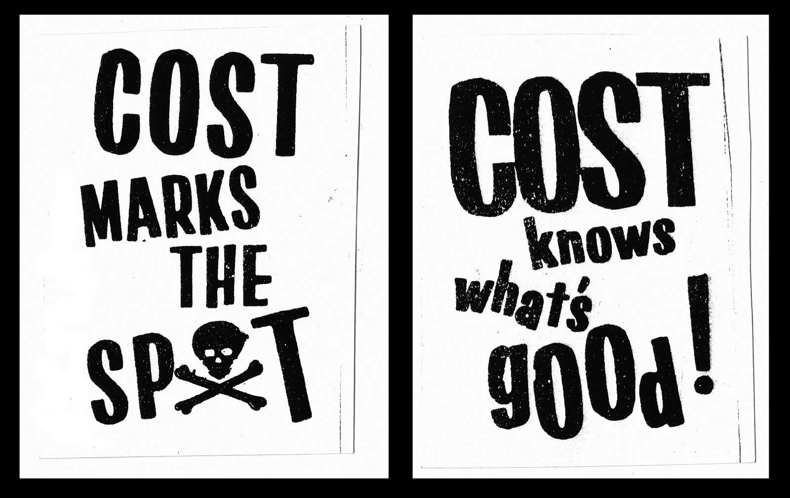 Cost 'SNUB NOSE' Prints SNEAK PEEK