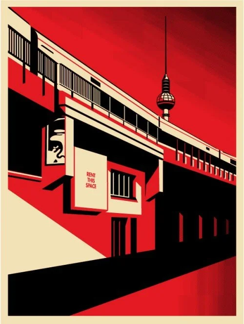 Obey 'Berlin Tower' Print Release Info