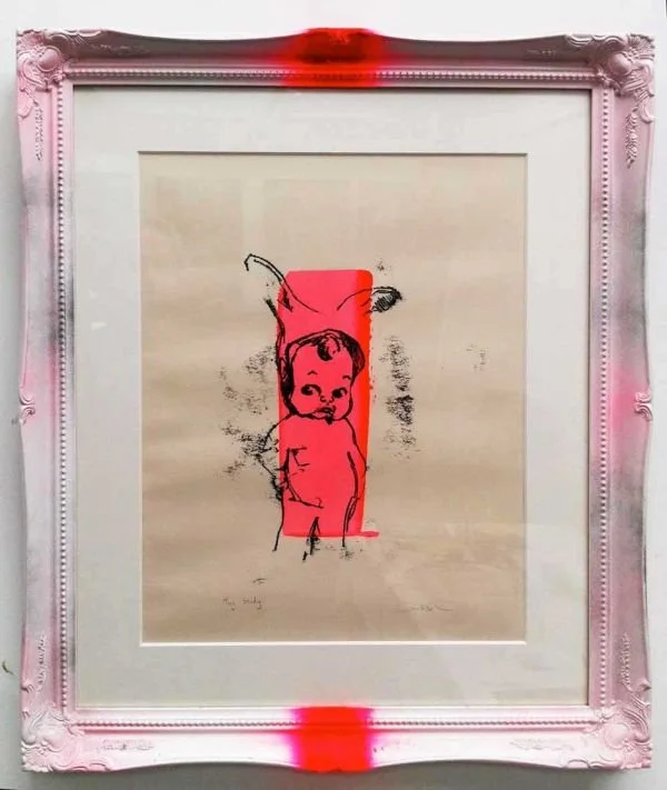 James Baker 'Toy Study' Monoprint Available