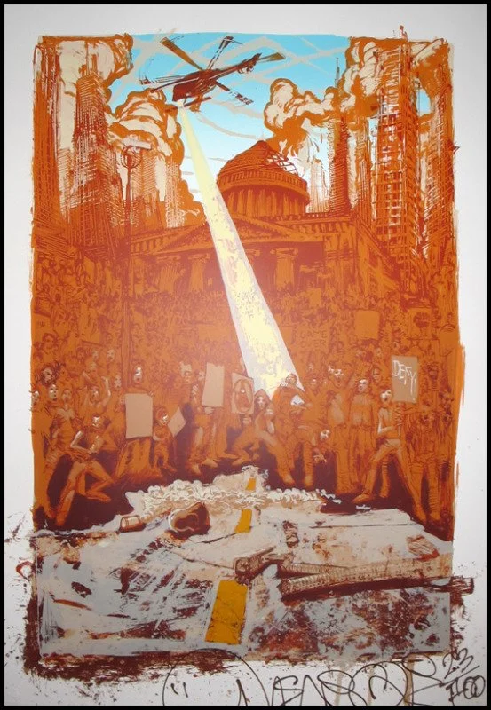 Mear One 'Global Uprising' Print Available