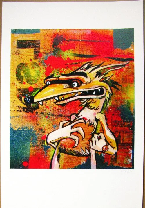 Uber5000's "Acid Weasel" Print Release Details