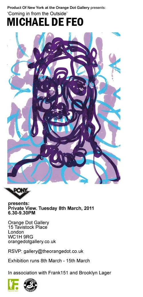 Michael De Feo At Orange Dot Gallery + Print Release Details