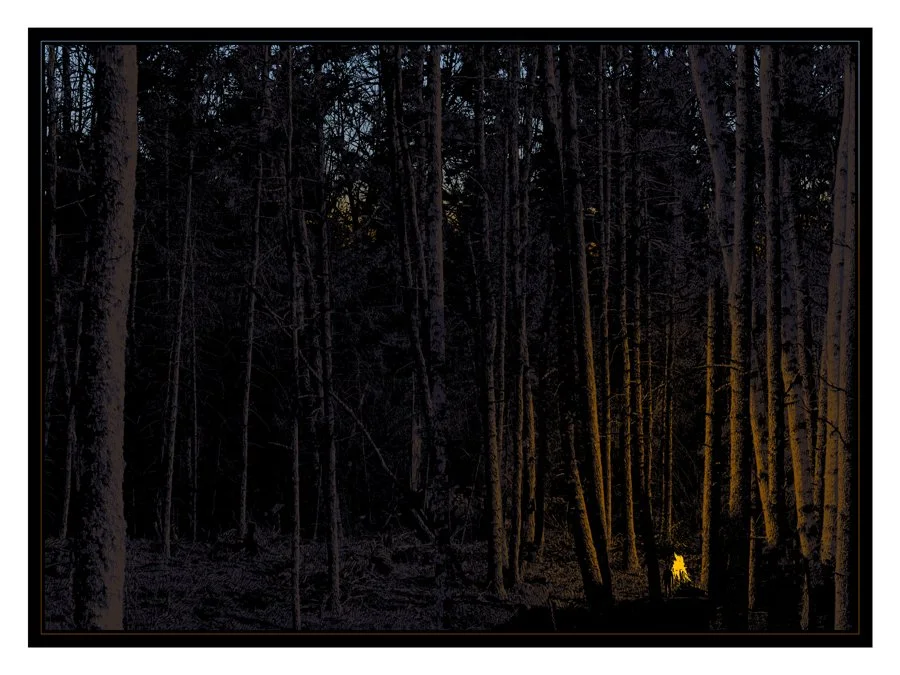 Dan McCarthy 'Its Good To Warm My Bones Beside The Fire' Print Available