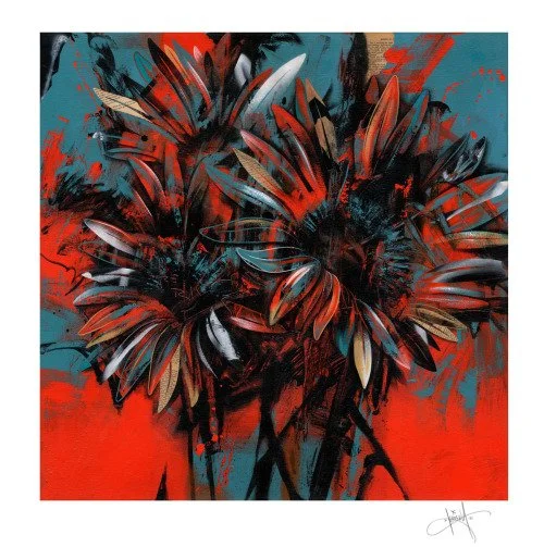 Dave Kinsey '3R Daisies' Print Available