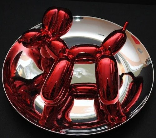 Jeff Koons Red 'Balloon Dog' Available