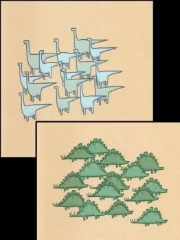 Jay Ryan 'Tiny Herds' Dinosaur Prints Available