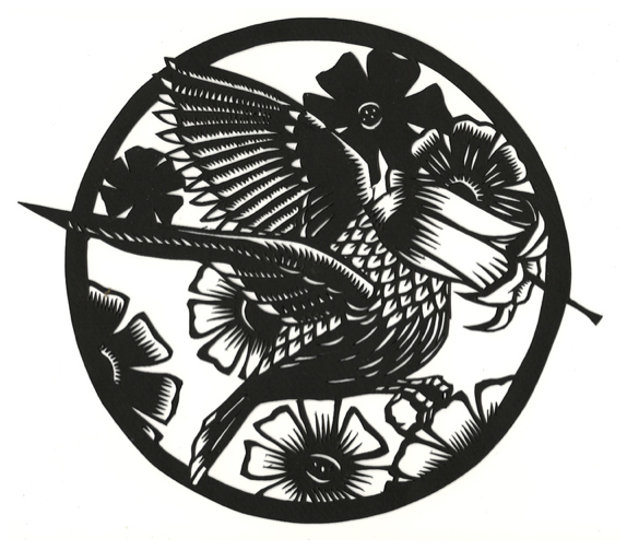 William Schaff 'Past Life' Paper Cut Available