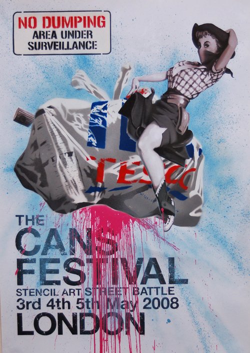 Dotmasters 'Cans Festival' Print Available