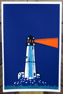 The Head Light Hotel 'Blue Beacon' Print Available