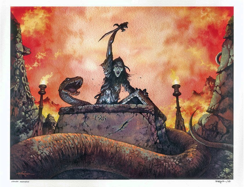 Arik Roper 'Crypt Assassin' Print Available