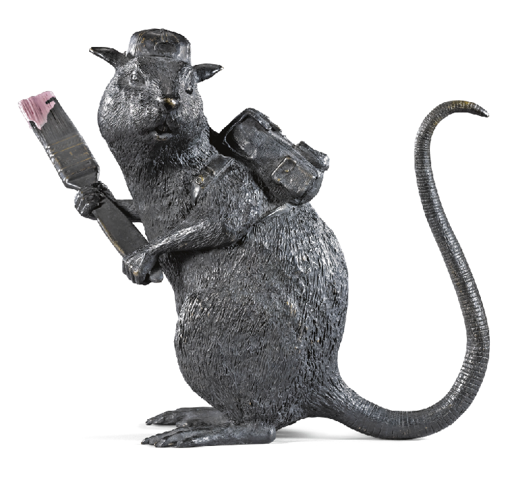 Banksy Bronzes Up For Auction At Sotheby's October 14th