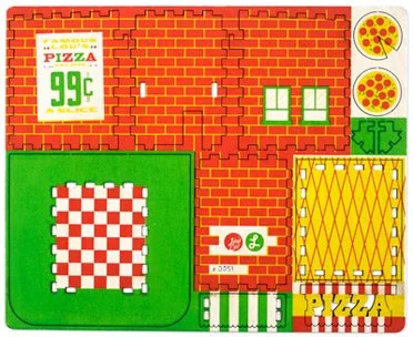 Jesse LeDoux + The Head Light Hotel 'Famous Lou's Pizza' 3D Print Available